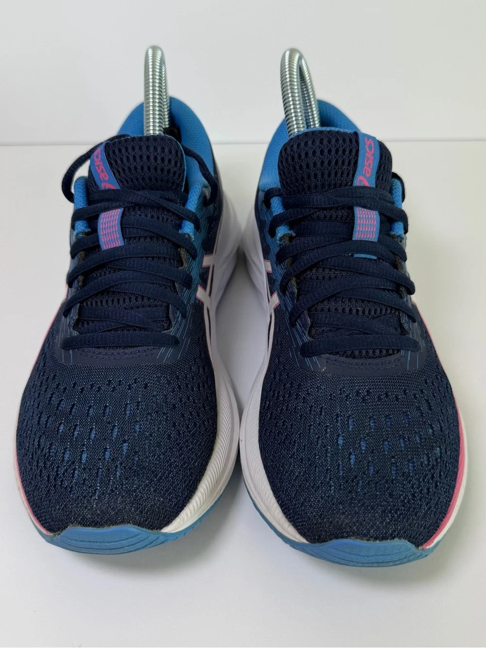 ASICS Navy Blue and Pink Women's GEL-Excite Running Shoes
